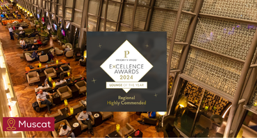 Primeclass is the Highly Commended Lounge of the Year in the Middle East