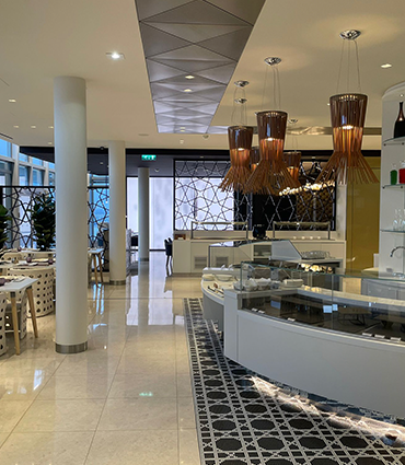 Qatar Havayolları Premium Lounge - Paris CDG Havalimanı