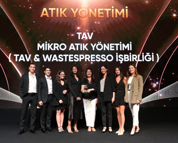 TAV İşletme Hizmetleri Sürdürülebilir İş Ödülleri'nde Atık Yönetimi Ödülüne Layık Görüldü